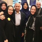 حسین الهی قمشه ای و همسرش پروین زندی