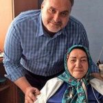 شاهد فرزند استاد قمشه ای و مهدیه الهی قمشه ای