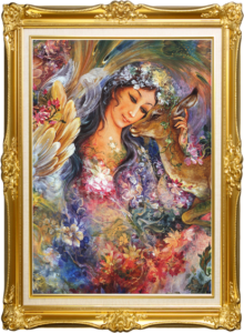 چرخه ابدی زندگی ۱۳۶۶ - استاد محمود فرشچیان